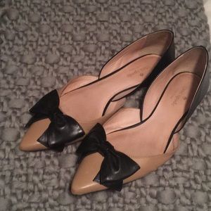 Rare Kate spade bow flats!